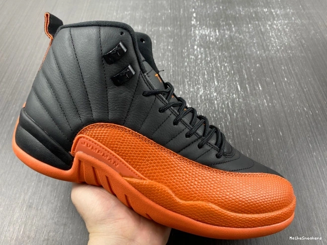 MaikeSneakers Orange Jordan Air 12 FD9101-081 Brilliant WMNS 0731